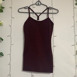 Sold! Maroon lululemon athletica workout top